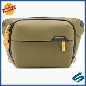 Weatherproof Sling Bag with Adjustable Strap, 3L Capacity for Camera Gear